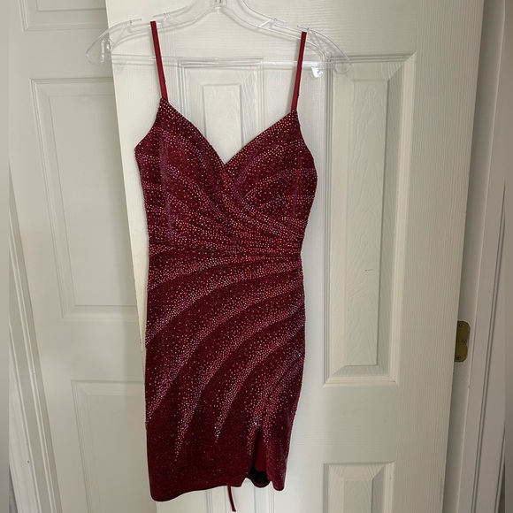 Juicy Couture Hot Pink Formal Dress - Picture 1 of 5